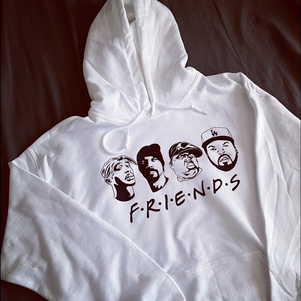 Custom FRIENDS rappers hoodie / sweater